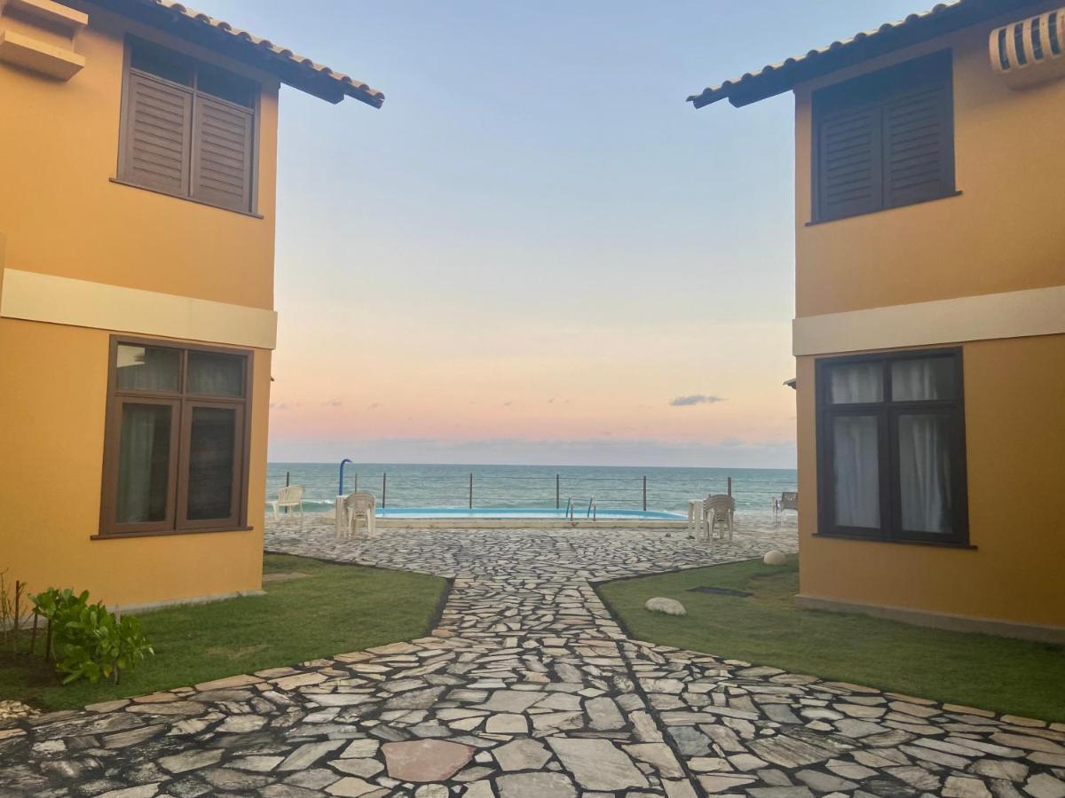 Casa De Praia Em Condominio A Beira Mar Barra de Sao Miguel Exterior photo